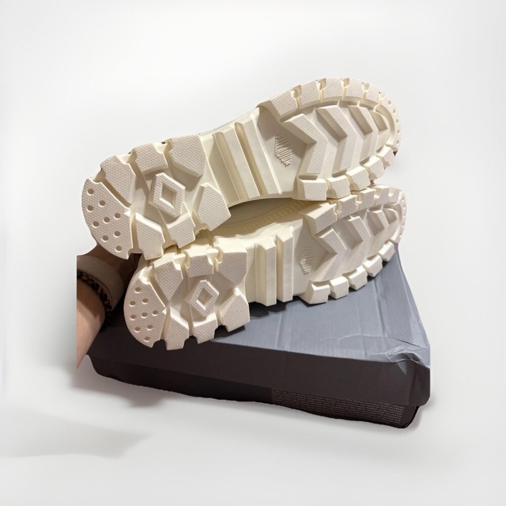 Palladium Revolt HI TX Lace Up Ankle Boots Womens Size 10 Chunky White - Picture 4 of 8